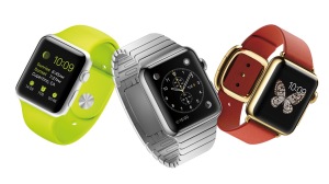 The three Apple Watch styles
